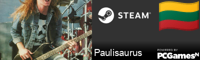 Paulisaurus Steam Signature