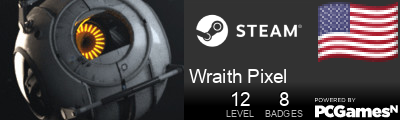 Wraith Pixel Steam Signature