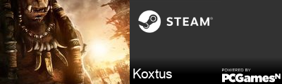 Koxtus Steam Signature