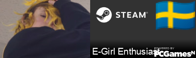 E-Girl Enthusiast Steam Signature