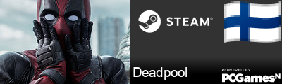 Deadpool Steam Signature