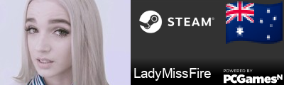 LadyMissFire Steam Signature