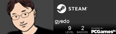 gyedo Steam Signature