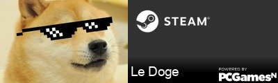 Le Doge Steam Signature