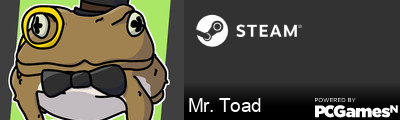 Mr. Toad Steam Signature