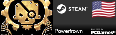 Powerfrown Steam Signature