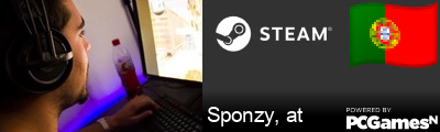 Sponzy, at Steam Signature