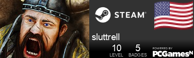 sluttrell Steam Signature