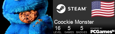 Coockie Monster Steam Signature