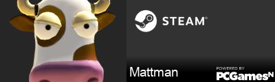 Mattman Steam Signature