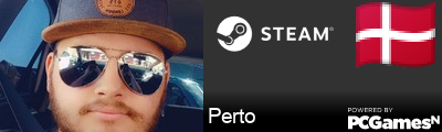 Perto Steam Signature