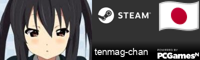 tenmag-chan Steam Signature