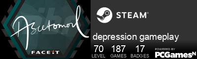 depression gameplay Steam Signature
