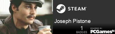 Joseph Pistone Steam Signature