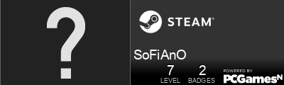 SoFiAnO Steam Signature