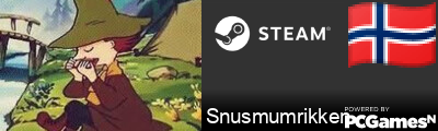 Snusmumrikken Steam Signature