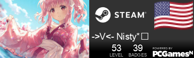 ->V<- Nisty*✨ Steam Signature