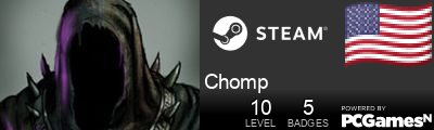 Chomp Steam Signature