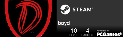 boyd Steam Signature