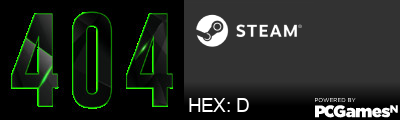 HEX: D Steam Signature
