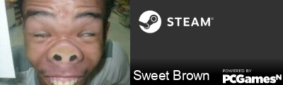 Sweet Brown Steam Signature
