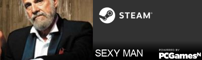 SEXY MAN Steam Signature