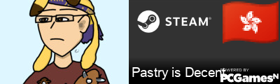 Pastry is Decent Steam Signature