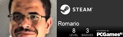 Romario Steam Signature