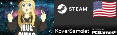 KoverSamolet Steam Signature
