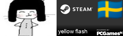 yellow flash Steam Signature