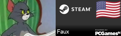 Faux Steam Signature