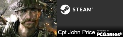 Cpt John Price Steam Signature