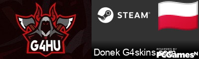 Donek G4skins.com Steam Signature
