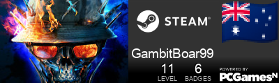 GambitBoar99 Steam Signature