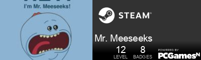 Mr. Meeseeks Steam Signature