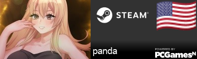 panda Steam Signature