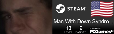 Man With Down Syndrome Steam Signature