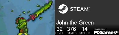 John the Green Steam Signature