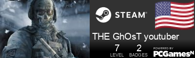 THE GhOsT youtuber Steam Signature