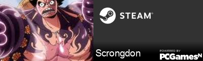 Scrongdon Steam Signature