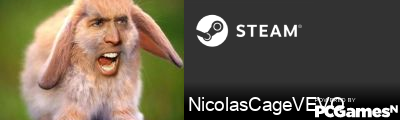 NicolasCageVEVO Steam Signature