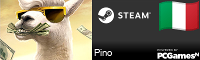 Pino Steam Signature