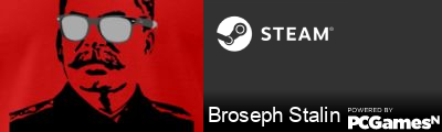 Broseph Stalin Steam Signature