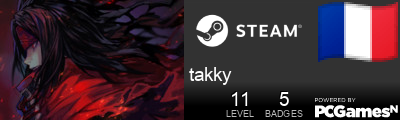 takky Steam Signature