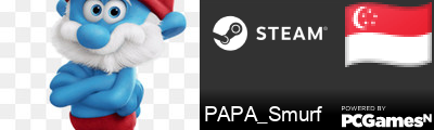 PAPA_Smurf Steam Signature