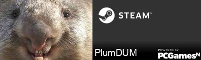 PlumDUM Steam Signature