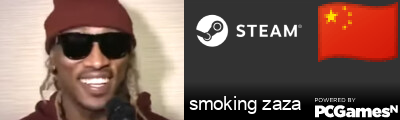 smoking zaza Steam Signature