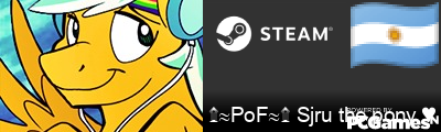 ۩≈PoF≈۩ Sjru the pony ♥ Steam Signature