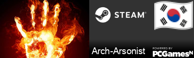 Arch-Arsonist Steam Signature