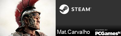 Mat.Carvalho Steam Signature